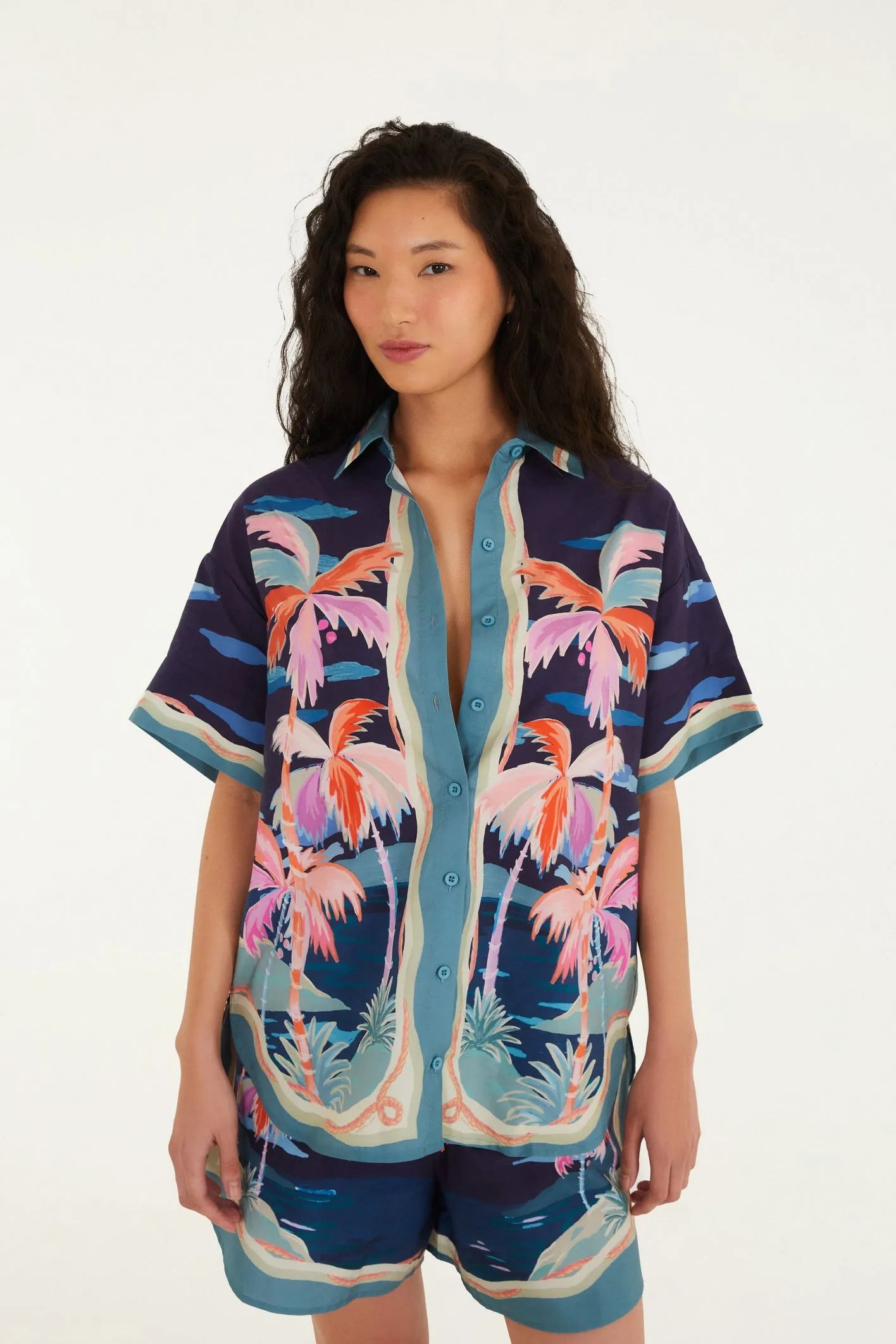 Camisa Estampada Luar