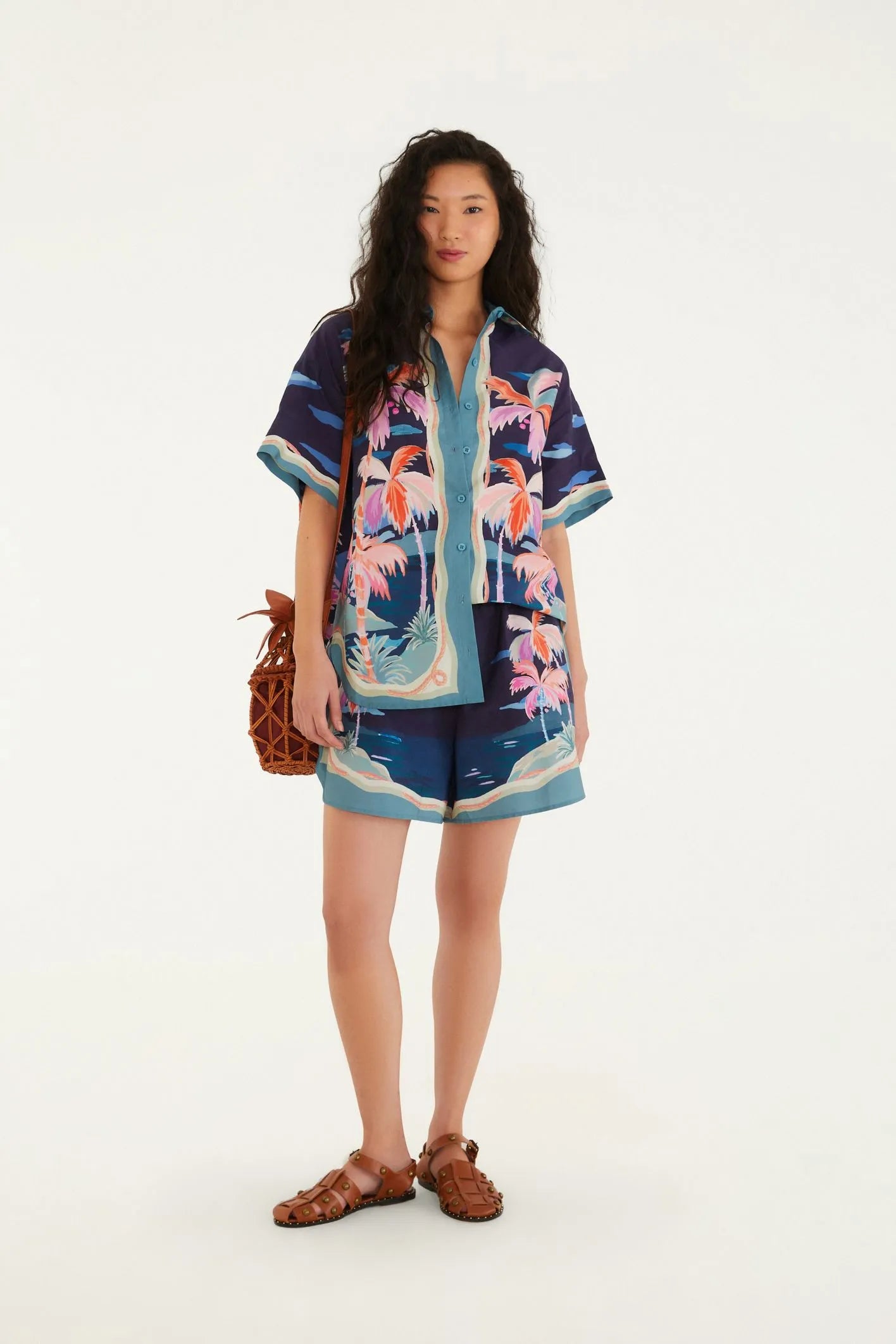 Camisa Estampada Luar