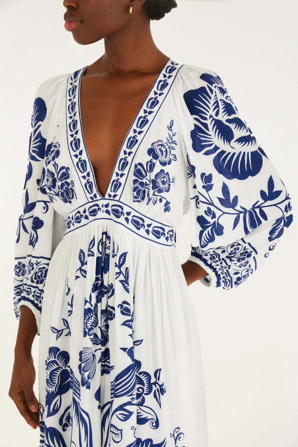 Maxi Vestido Noite De Passaro