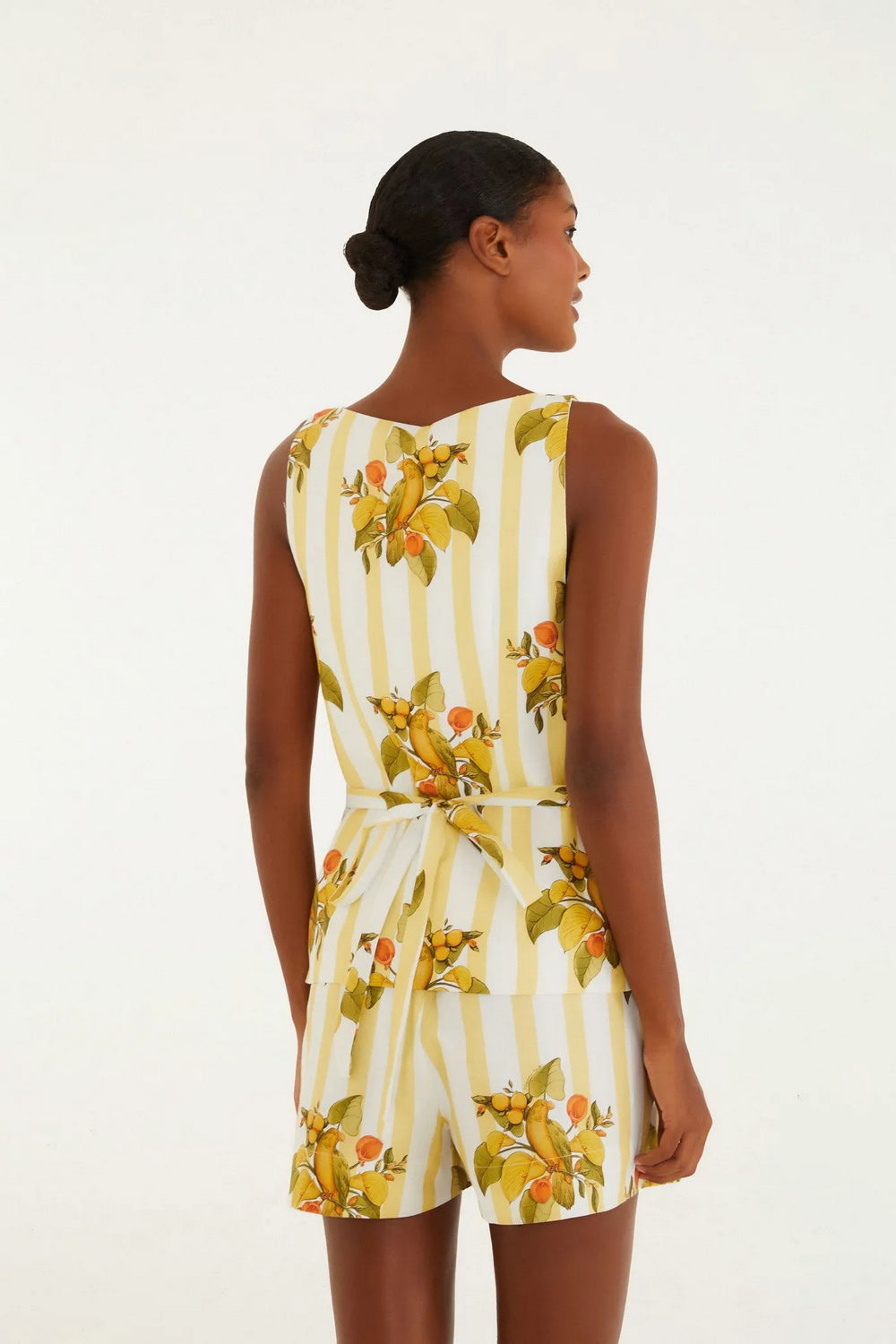 Blusa Estampado Passaro Chic