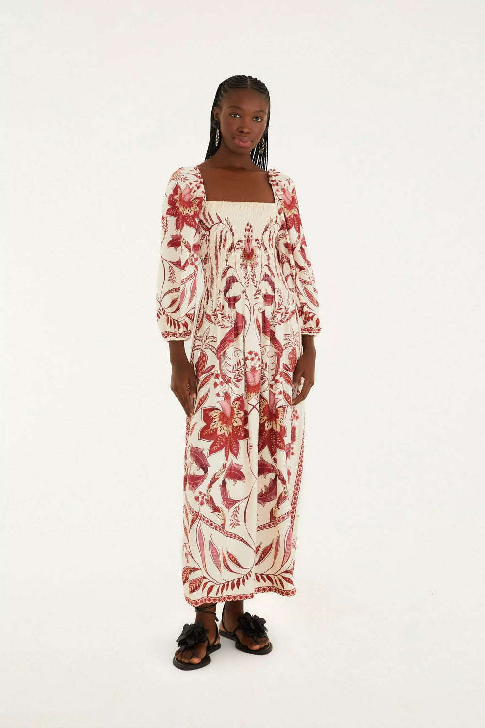 Maxi Vestido Lastex Nina