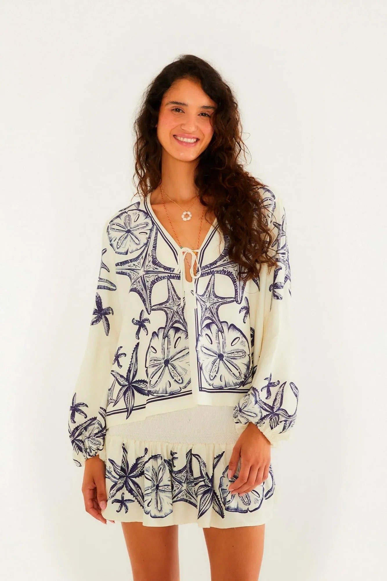 Blusa Bata Amarracao Aventureiro