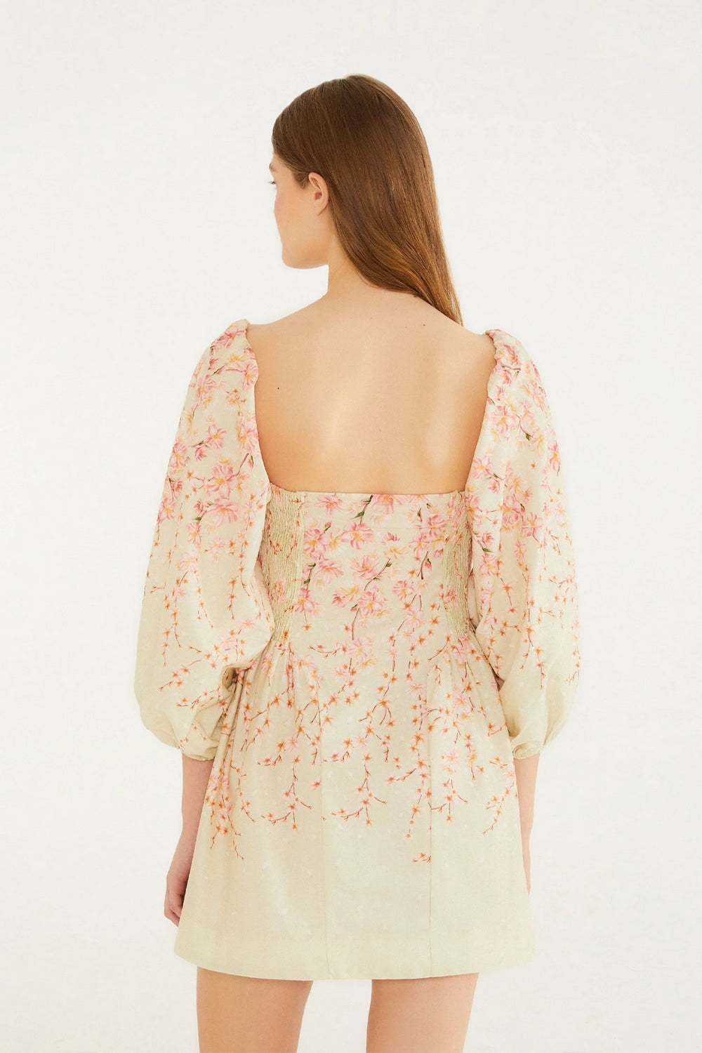 Mini Vestido Flor De Cerejeira