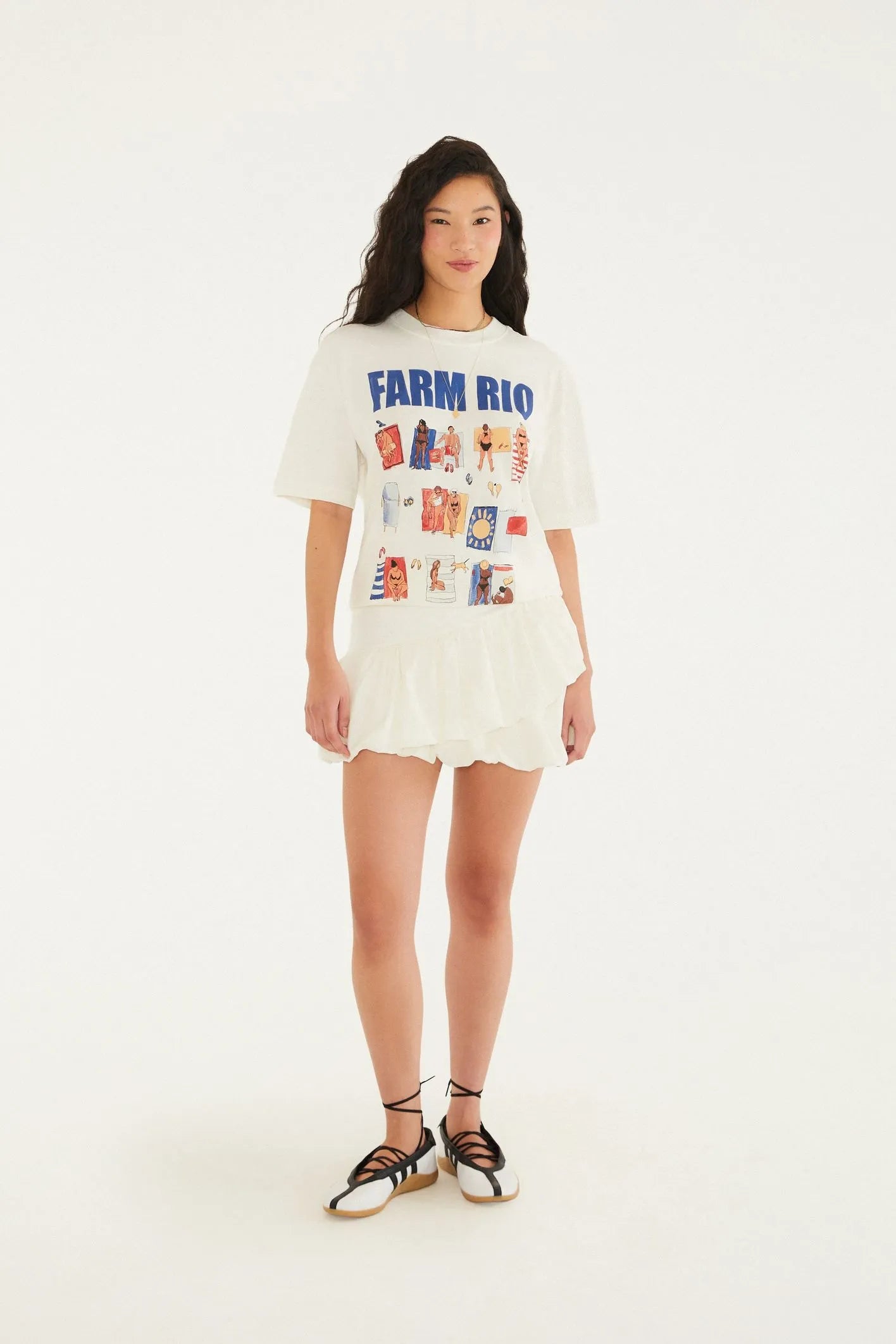 T-Shirt Media Playa Farm Rio