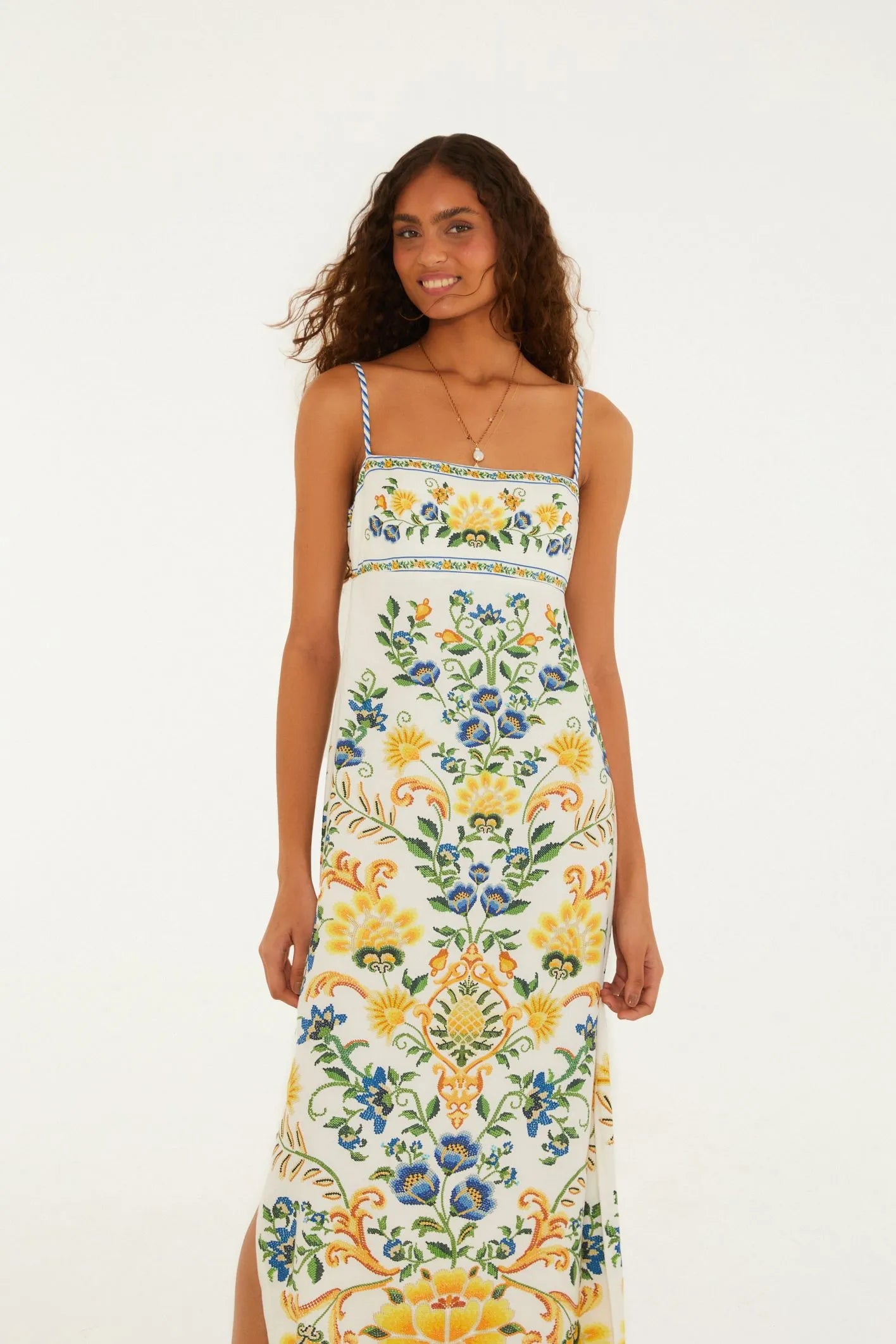 Maxi Vestido Floral Emilia