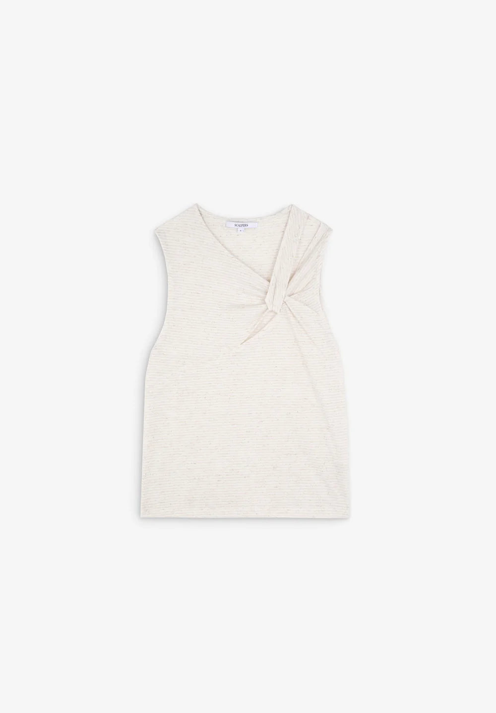Camiseta Shoulder Stripes Knot Tee
