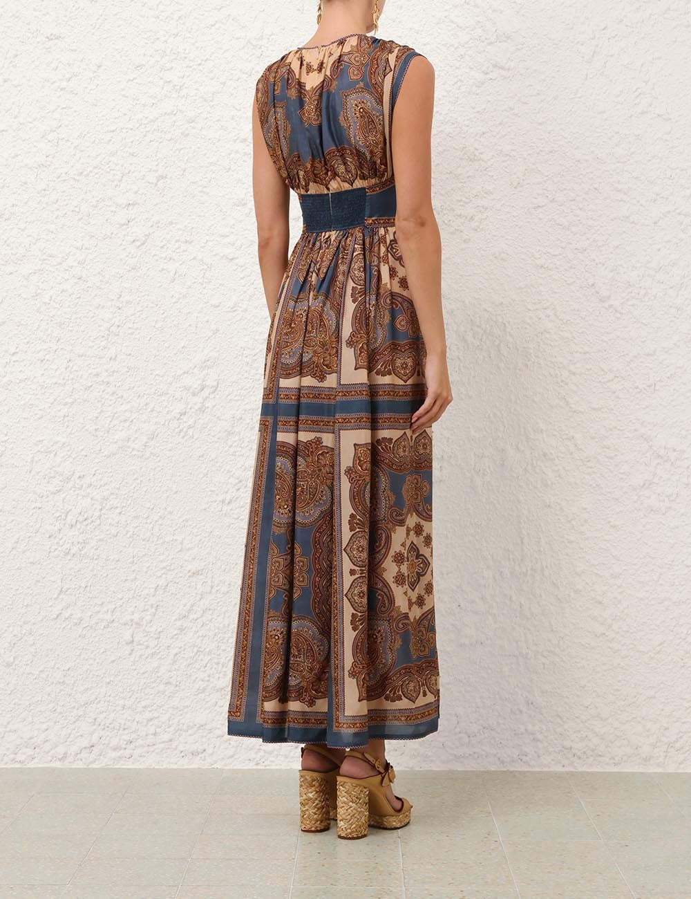 Maxi Vestido Mahon Waisted