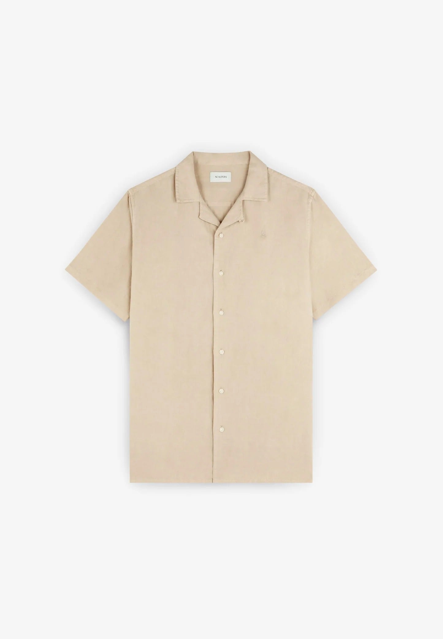 Camisa Manga Corta Lino