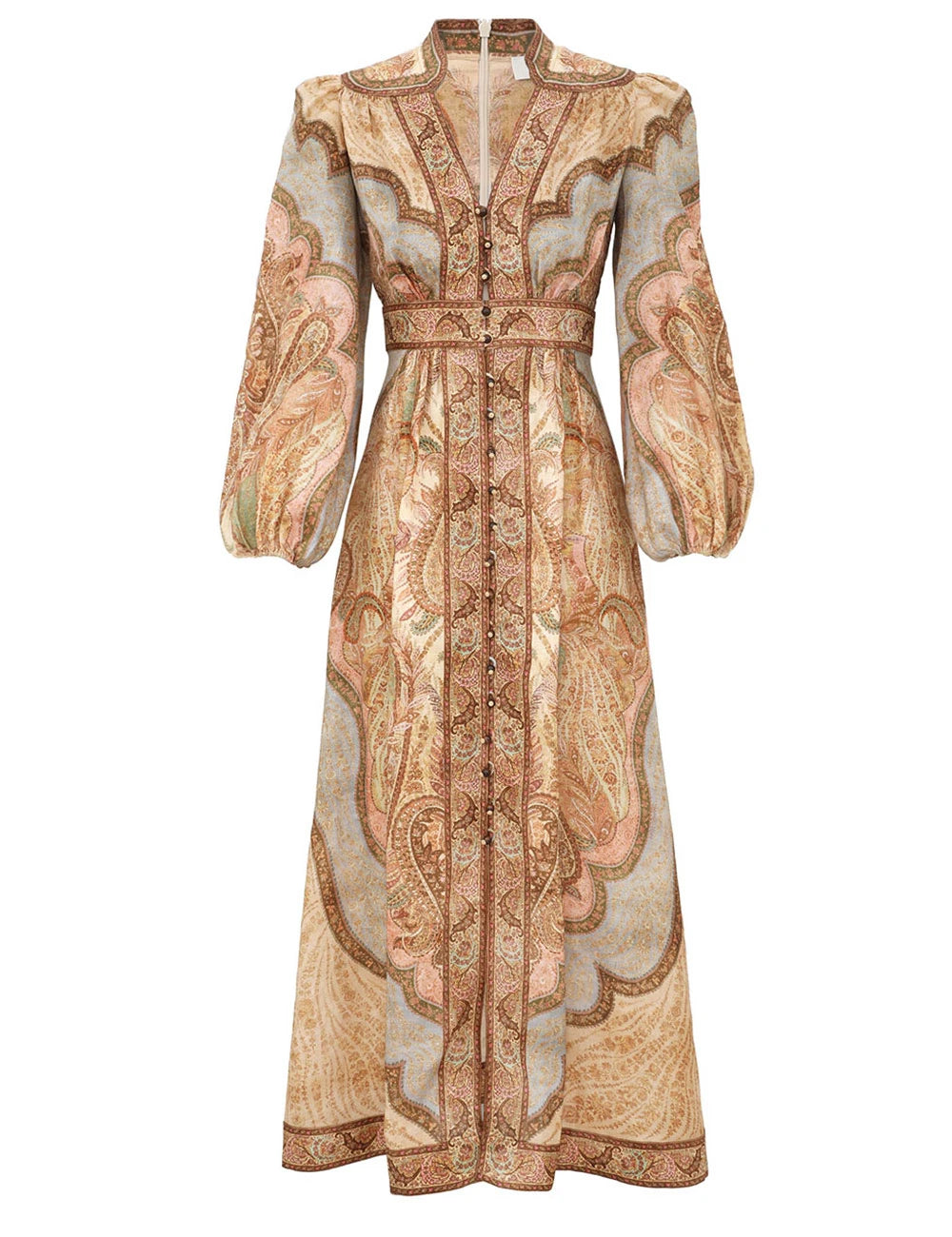 Midi Vestido Wanderlust Plunge