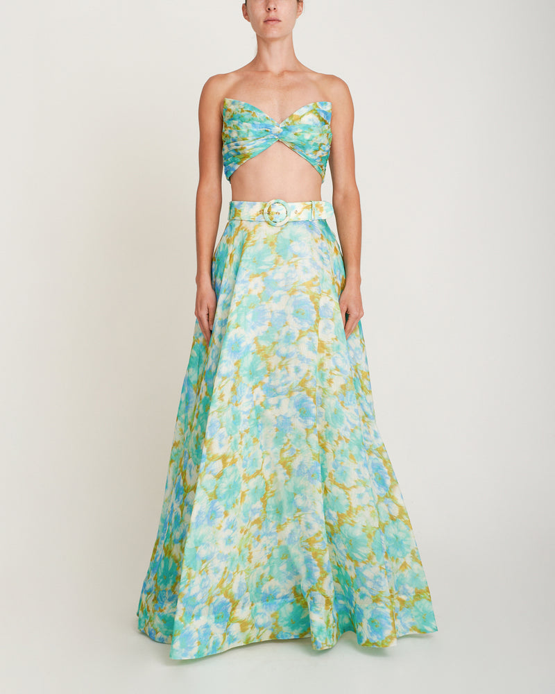 Maxi Falda High Tide Ikat