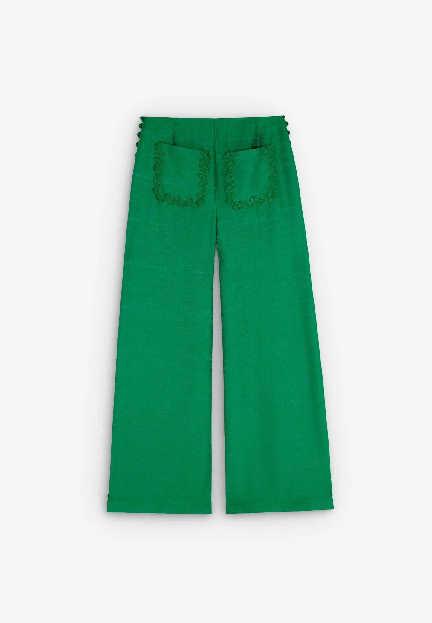 Pantalón Full Length Detalle Ondas