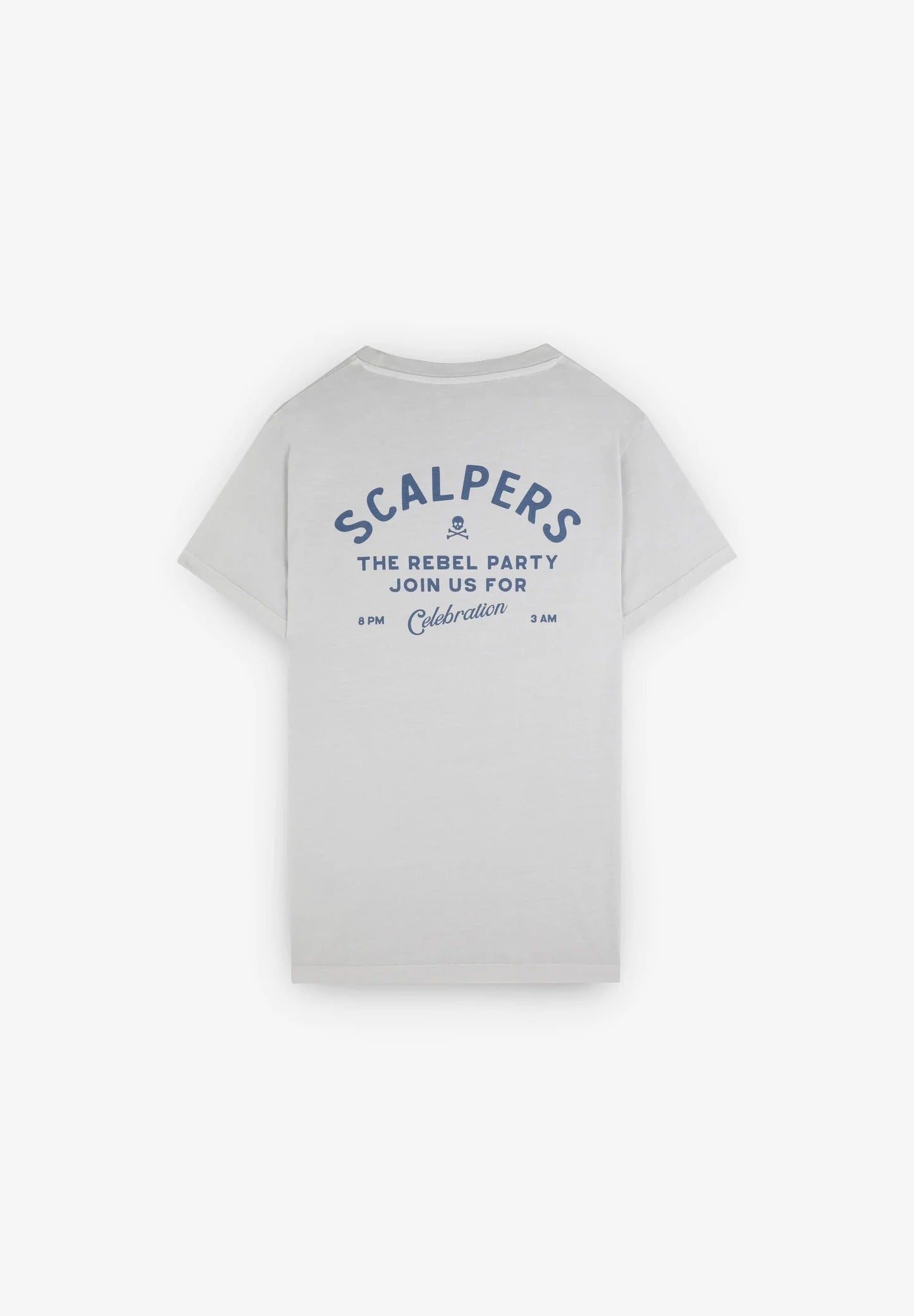 Camiseta Lavada Print Texto