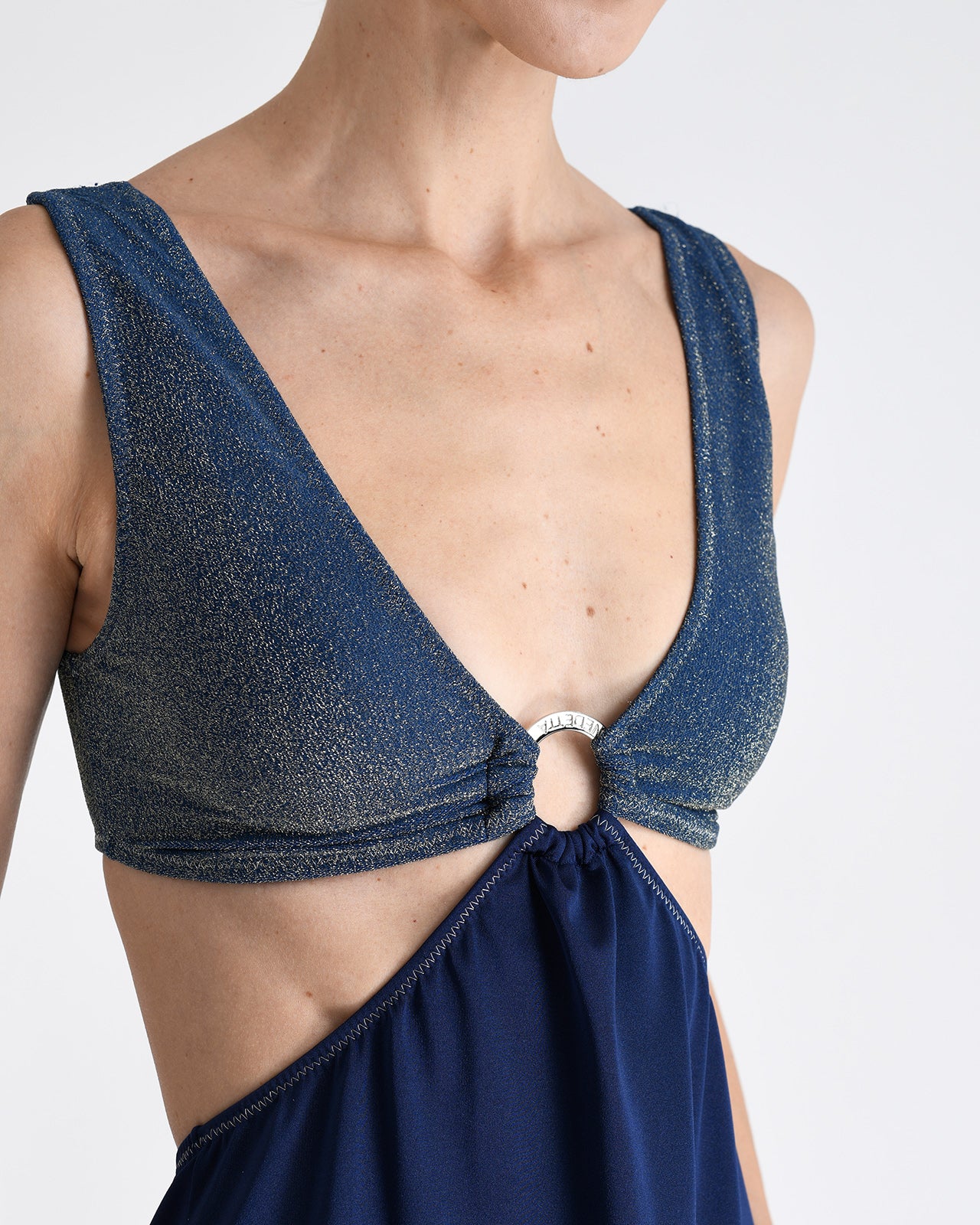 Blue Capri Mini Dress