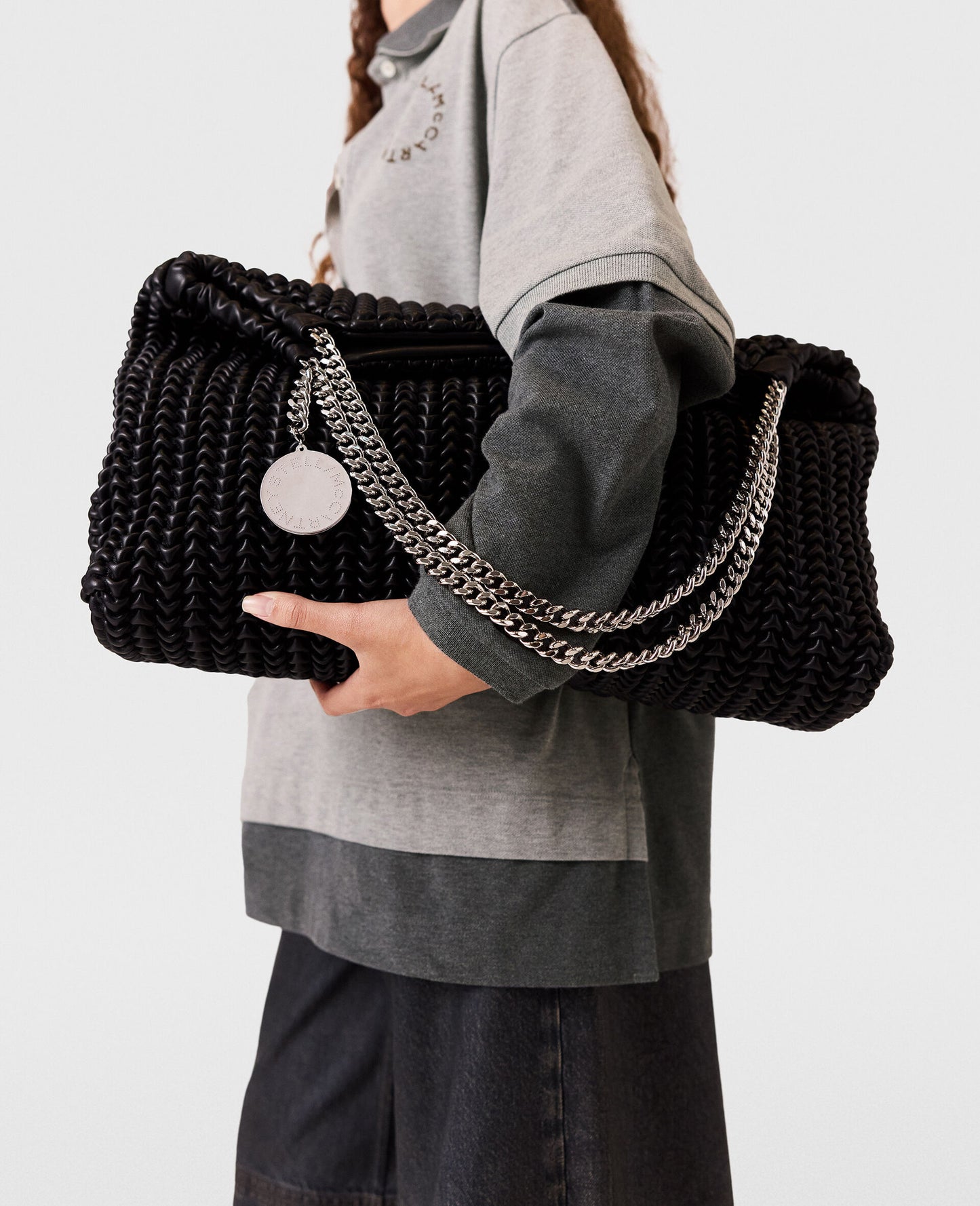 Bolso Tote Falabella Drawstring Embroidery On Alter Mat
