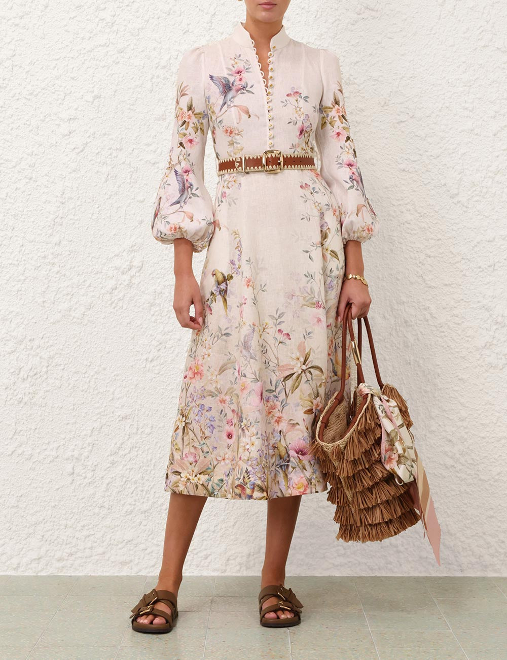 Midi Vestido Rebellion Button