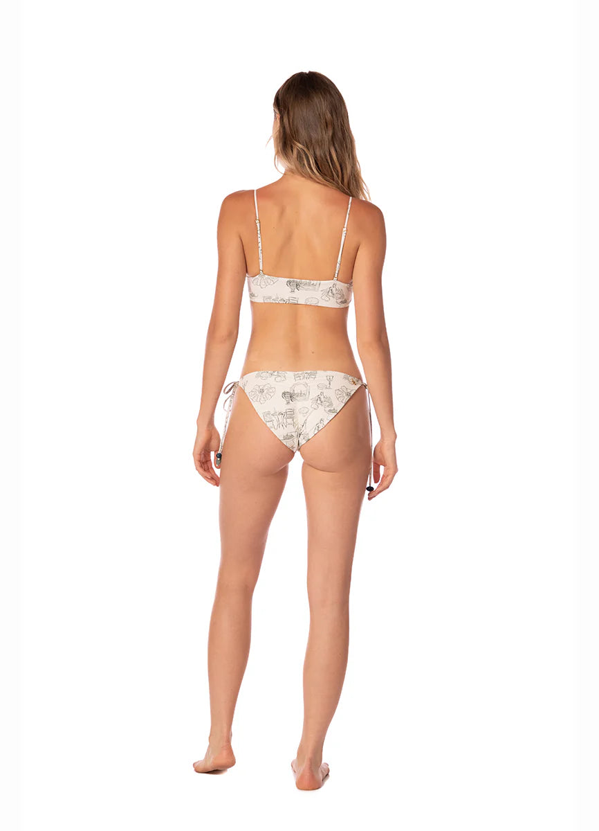 Top Aldara Print Sage Dunes