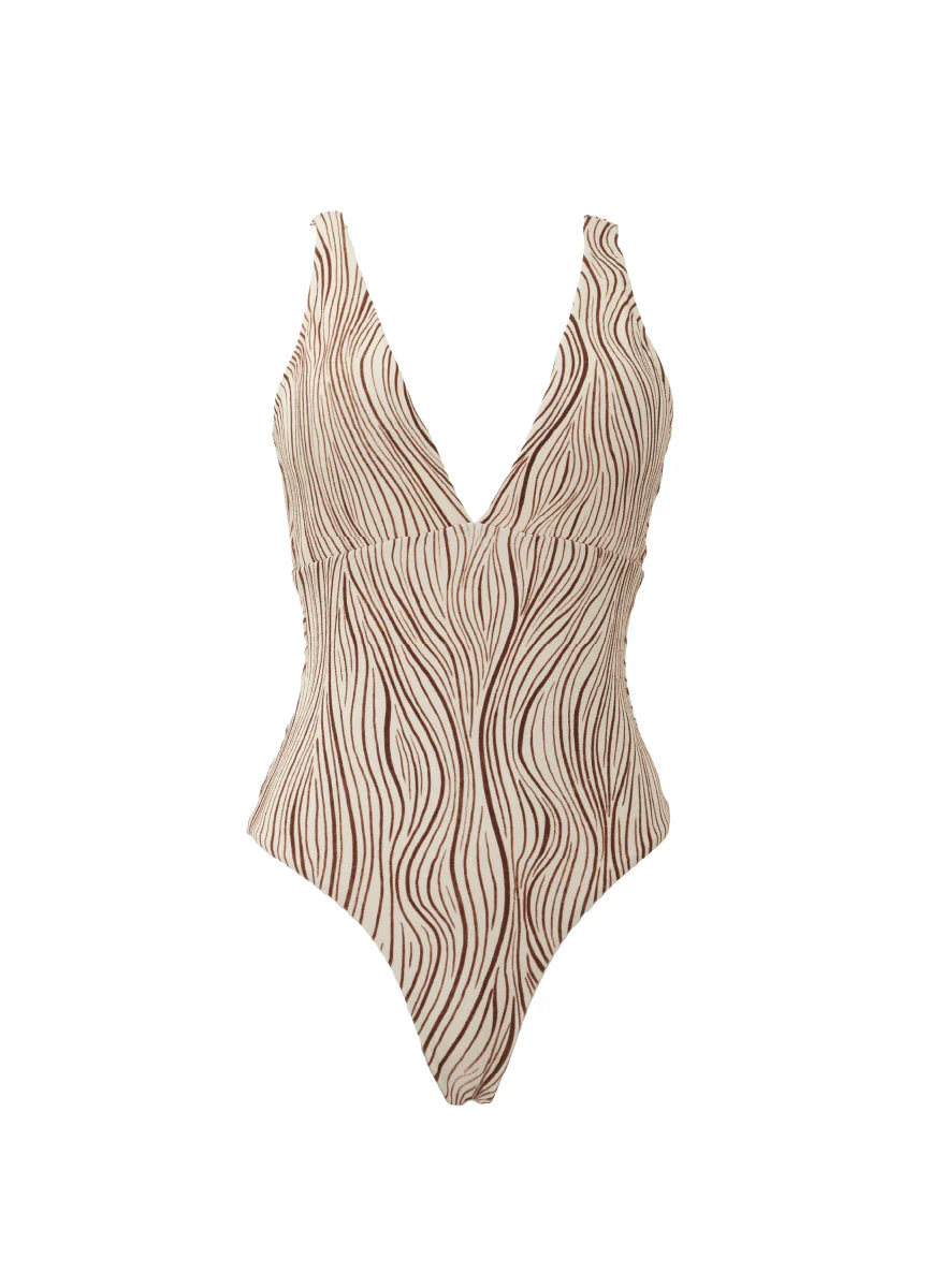 One Piece Olivia Print Eternal Sands