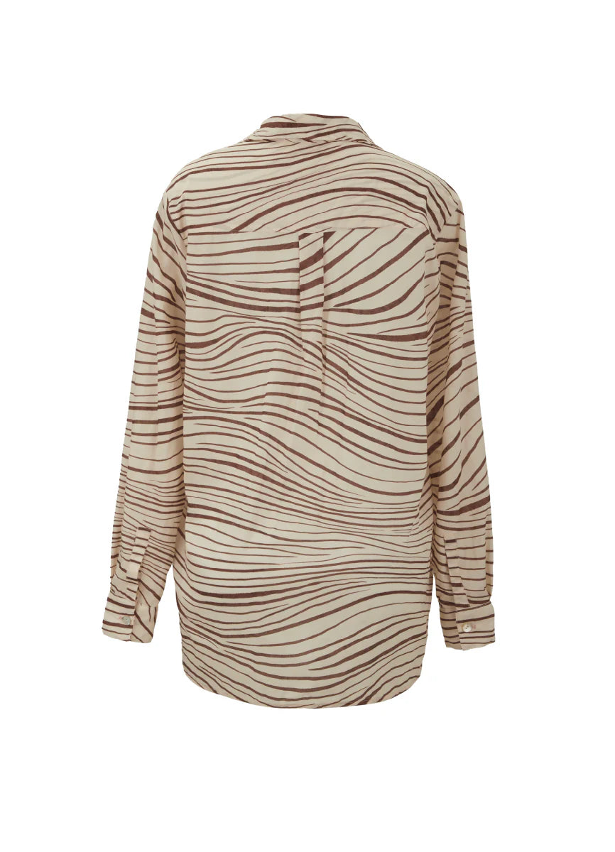 Camisa Arabella Print Eternal Sands