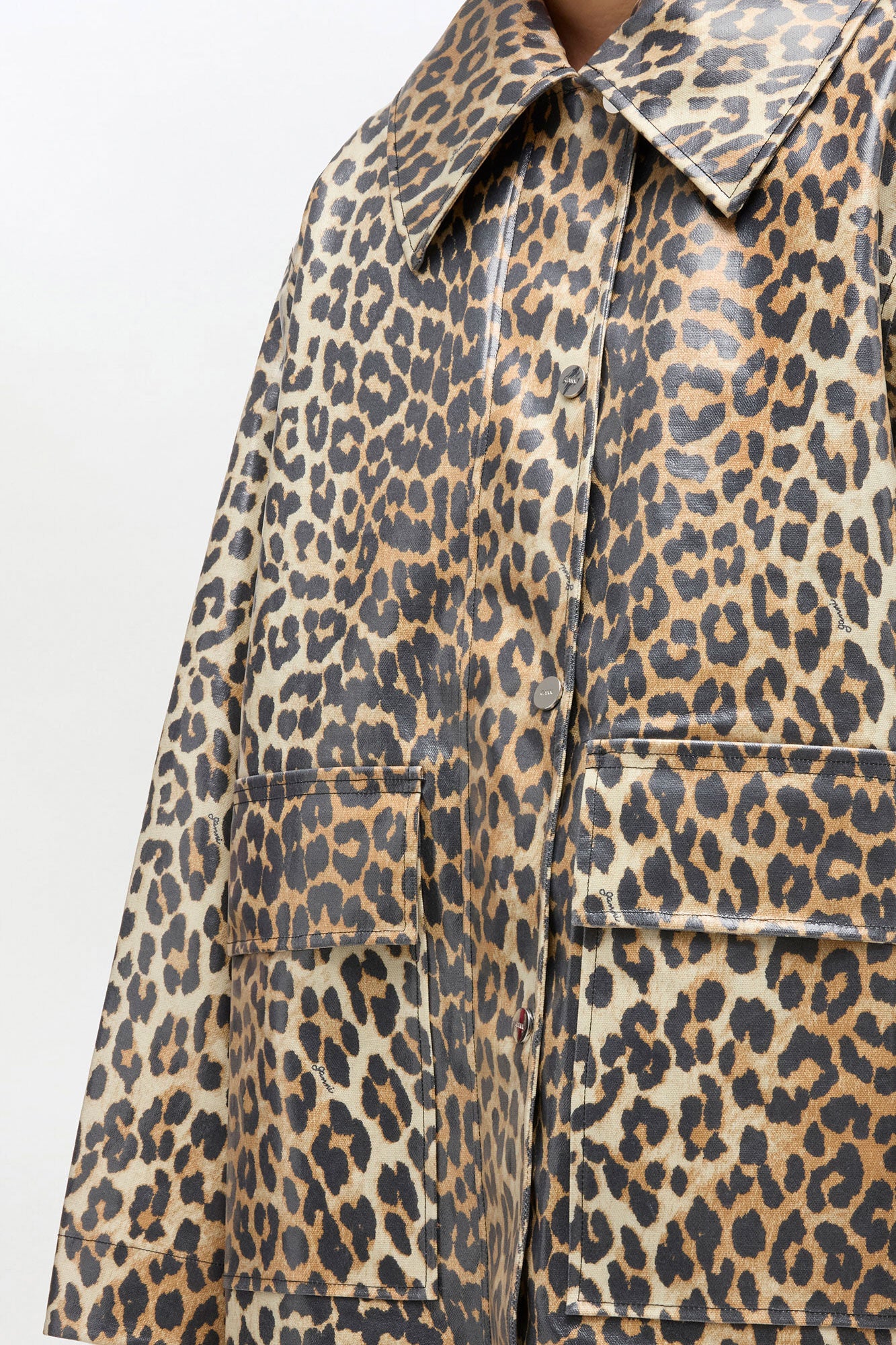 Chaqueta Canvas Laminated Cotton