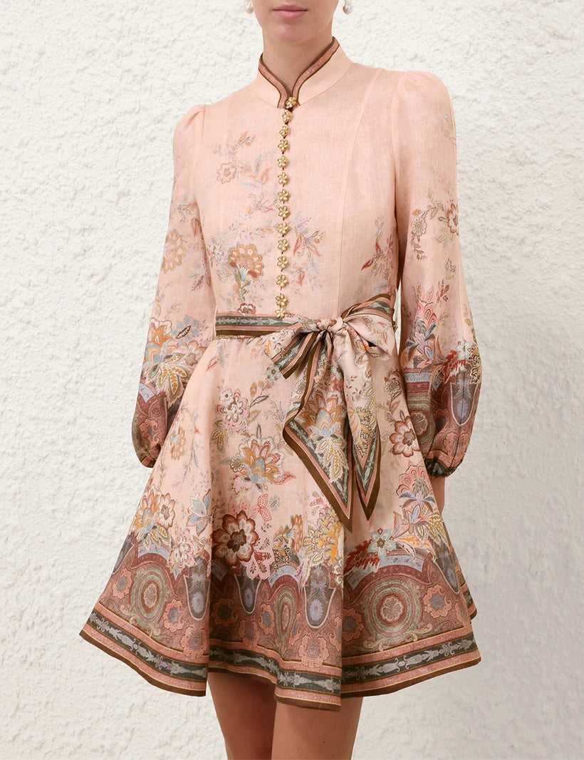 Mini Vestido Alchemy Button