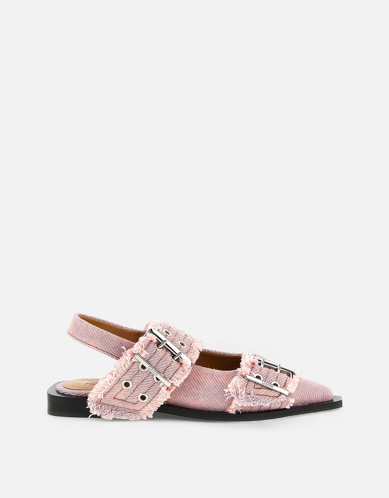 Ballerina Feminine Buckle Croco Pelinova