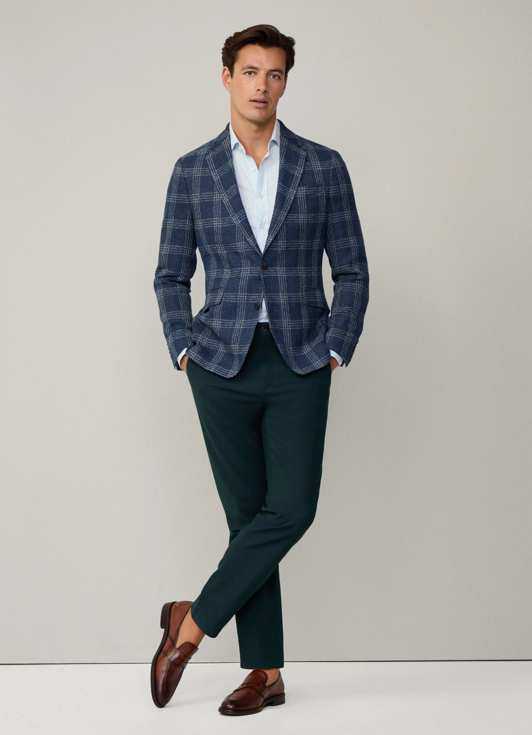 Blazer Delave Mesh Check