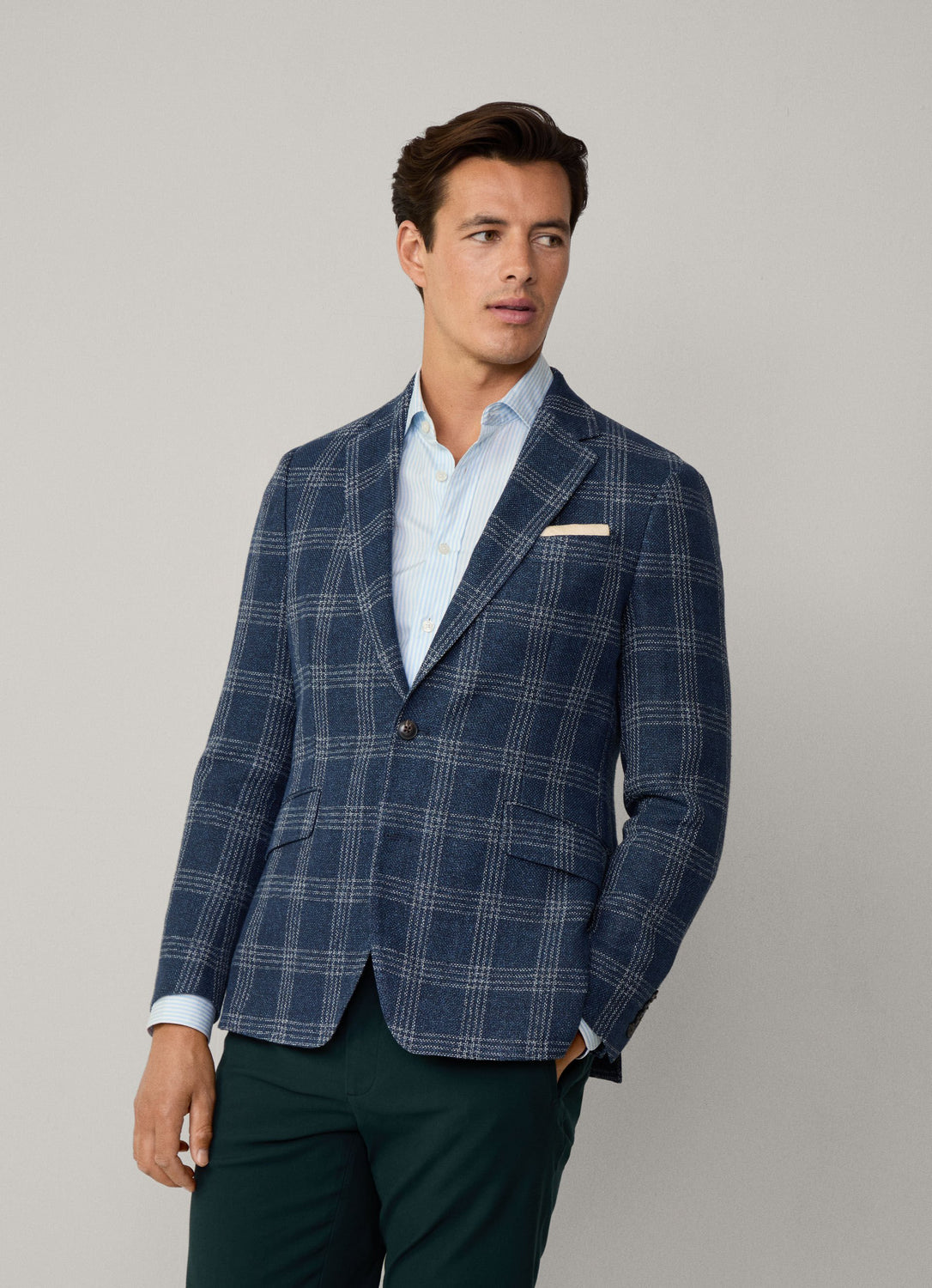 Blazer Delave Mesh Check