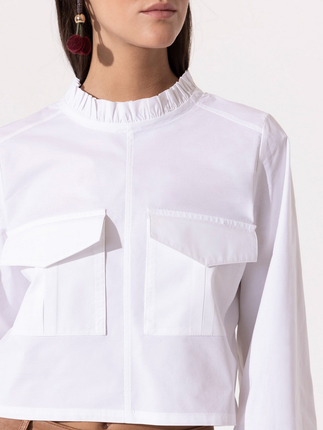 Camisa Justina Blanco
