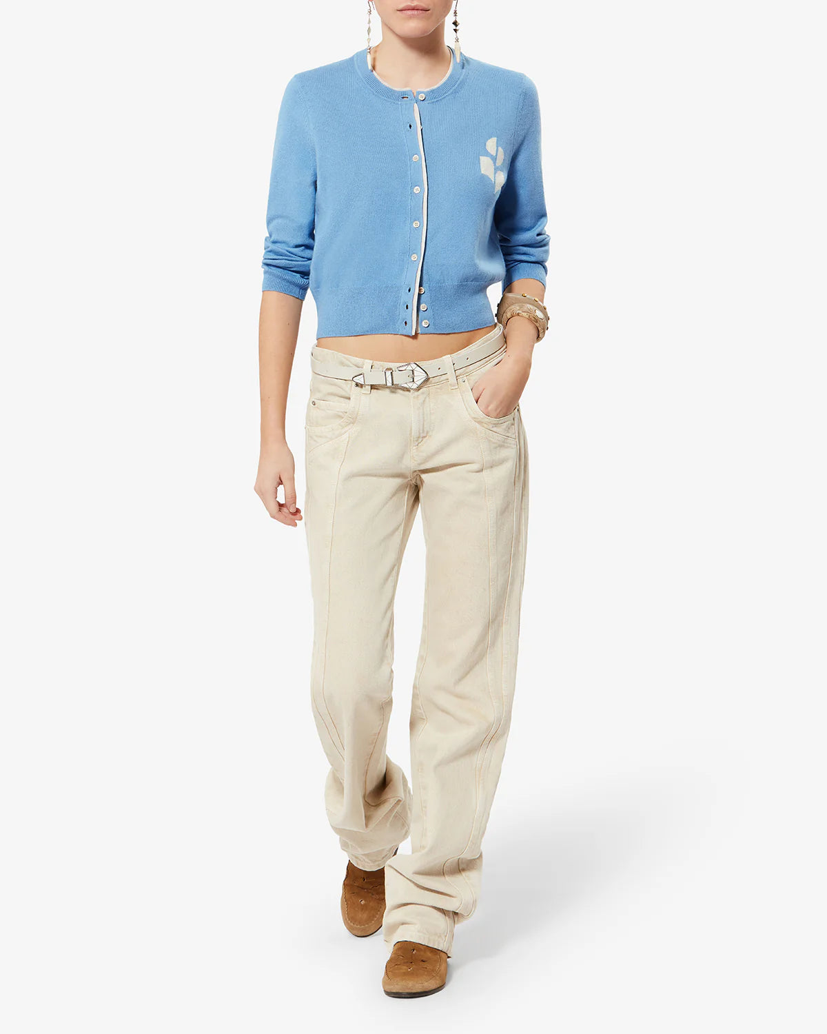 Cardigan Lona