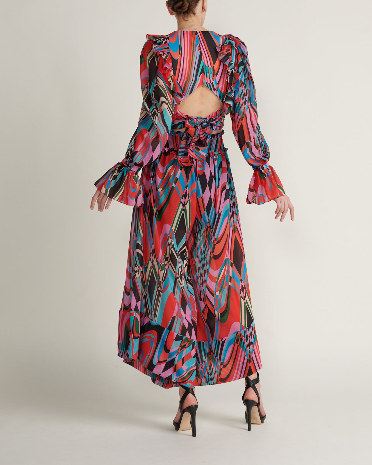 Pantalon Print Verde