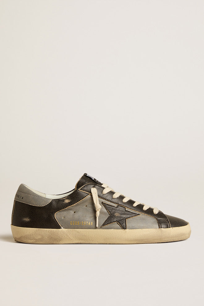 Zapatillas Golden Goose Super Star Leather Upper Star And Heel Hombre