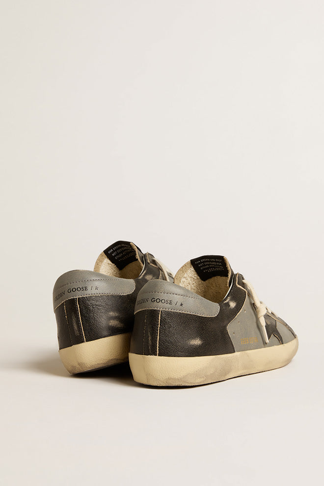 Zapatillas Golden Goose Super Star Leather Upper Star And Heel Hombre