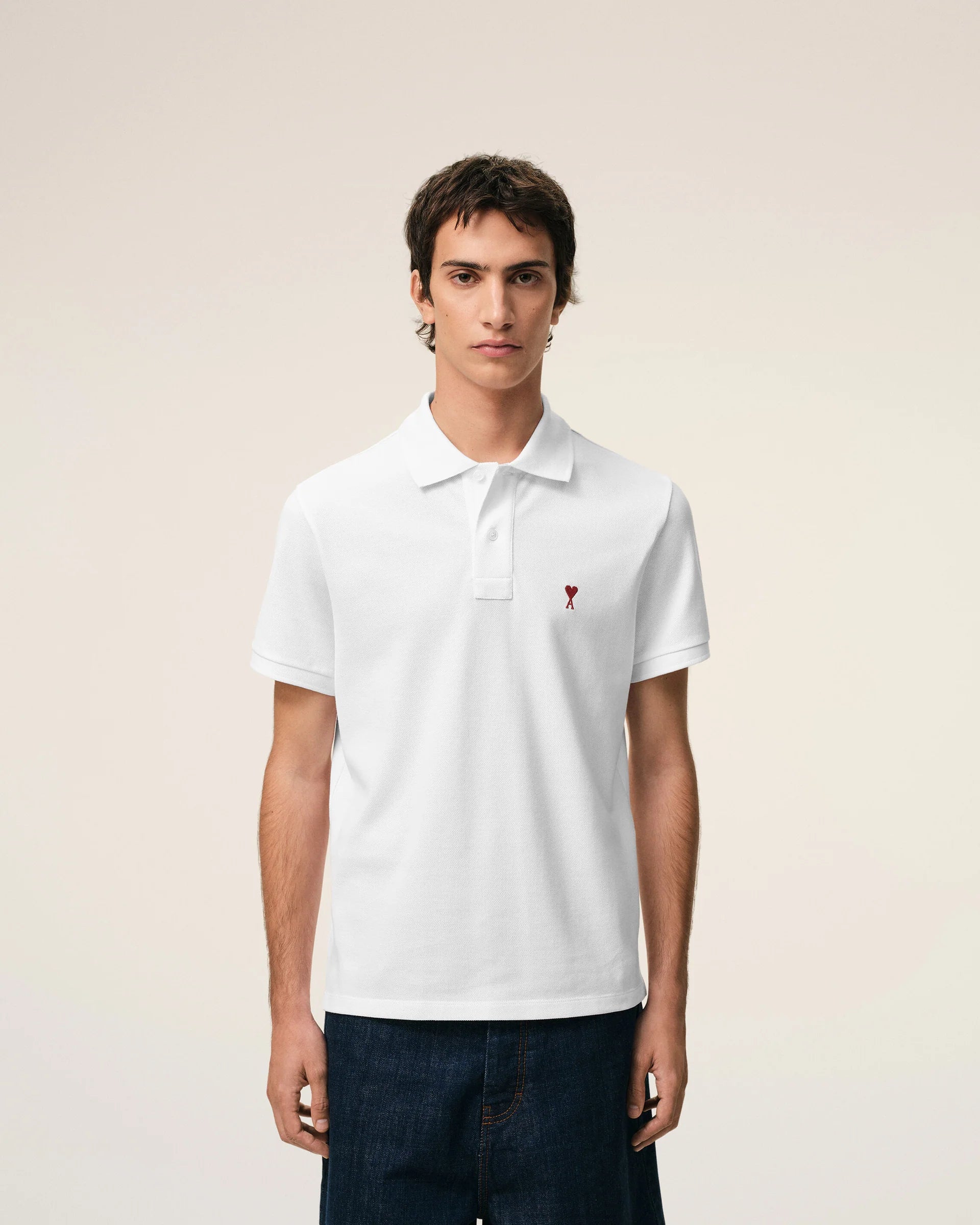 Polo De Algodón Negro Ami De Coeur Unisex
