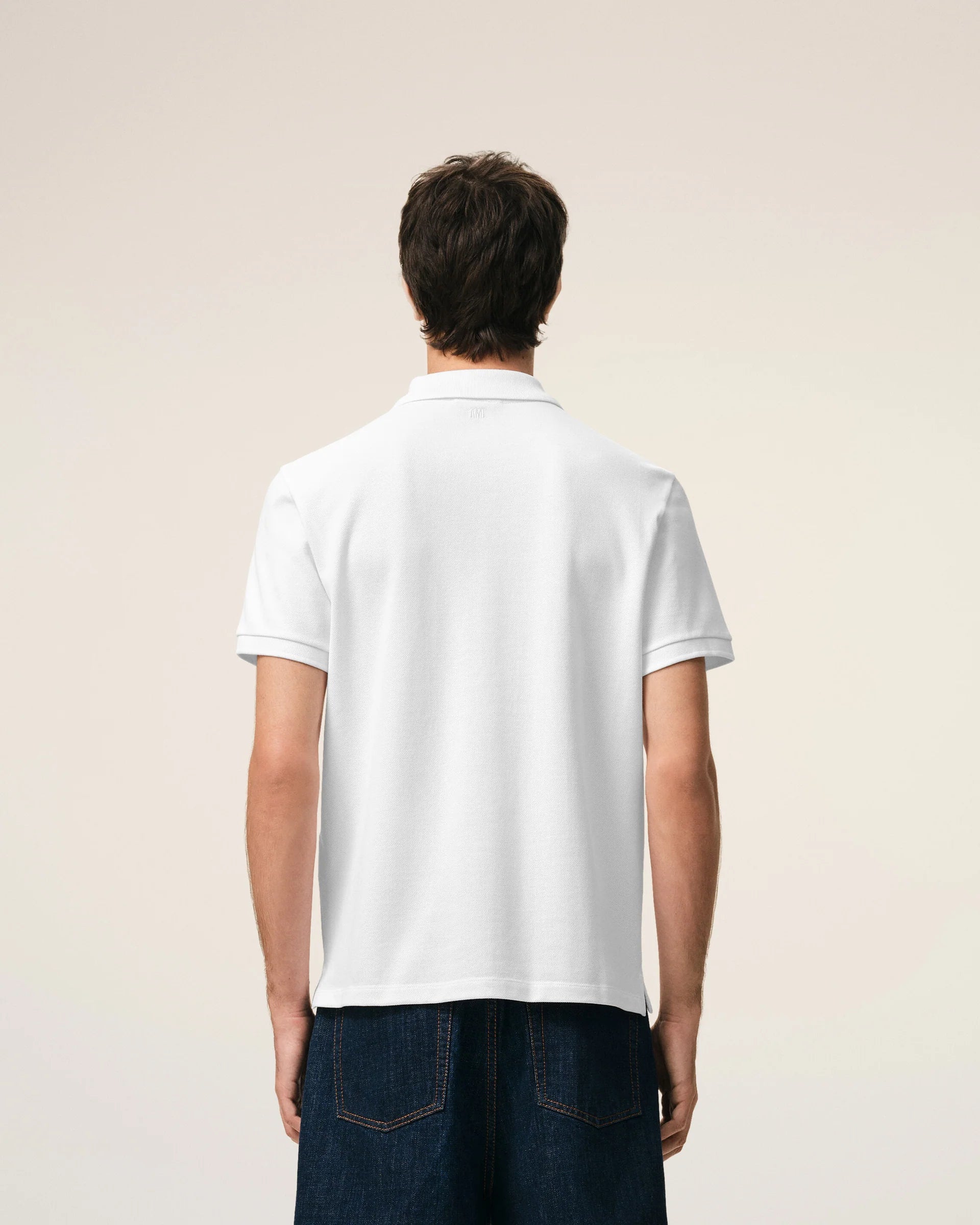 Polo De Algodón Negro Ami De Coeur Unisex