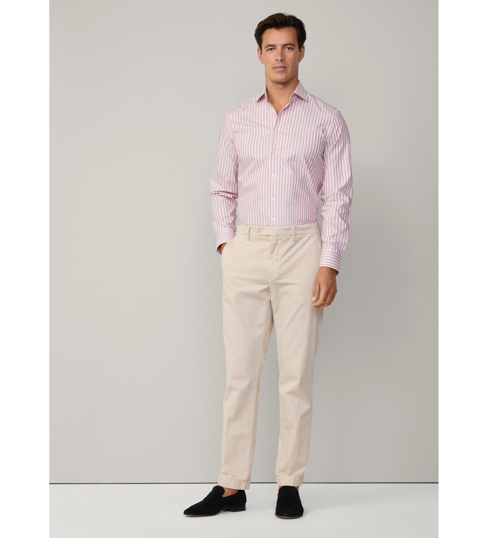Camisa Melange Pinpoint