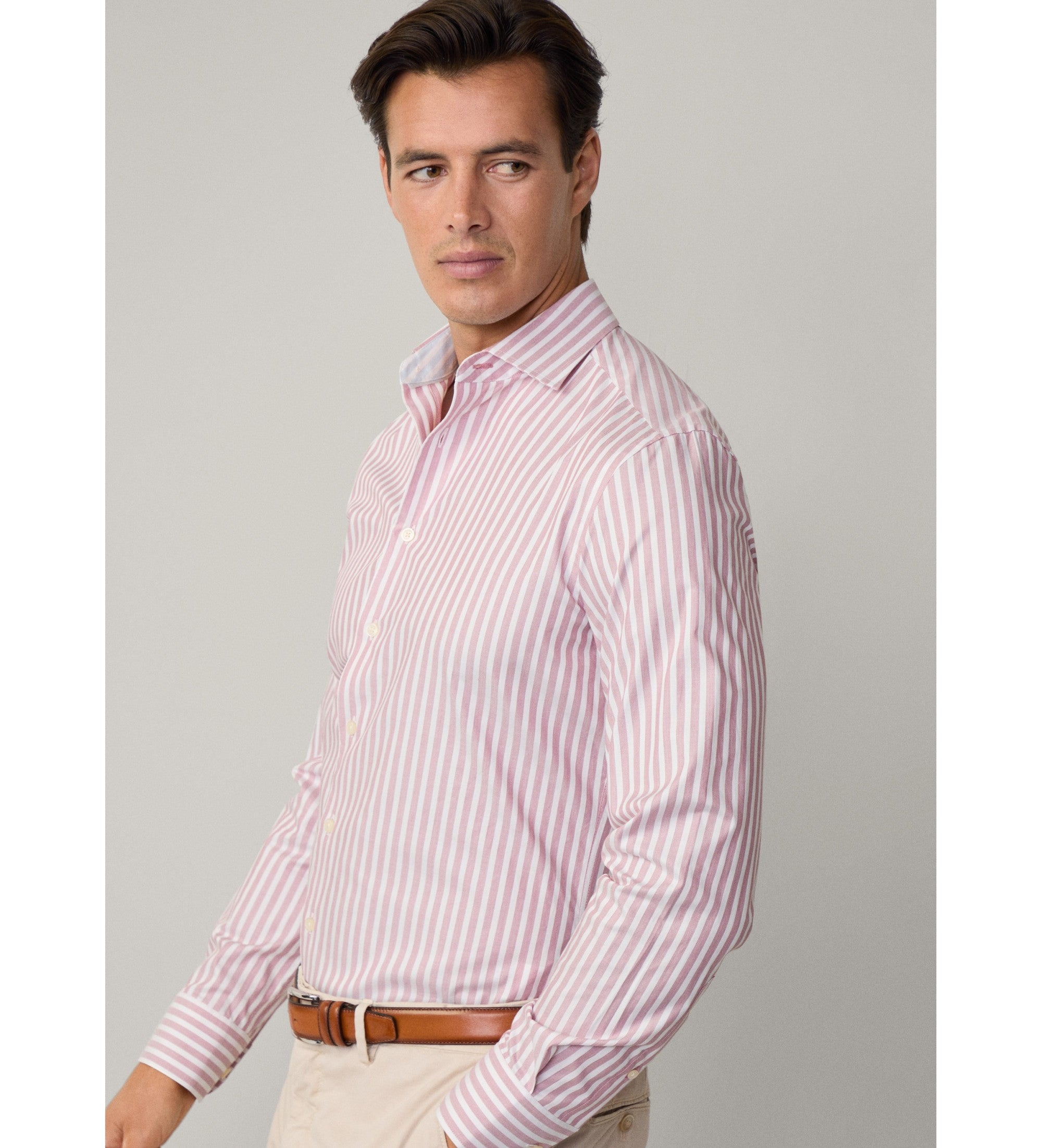 Camisa Melange Pinpoint
