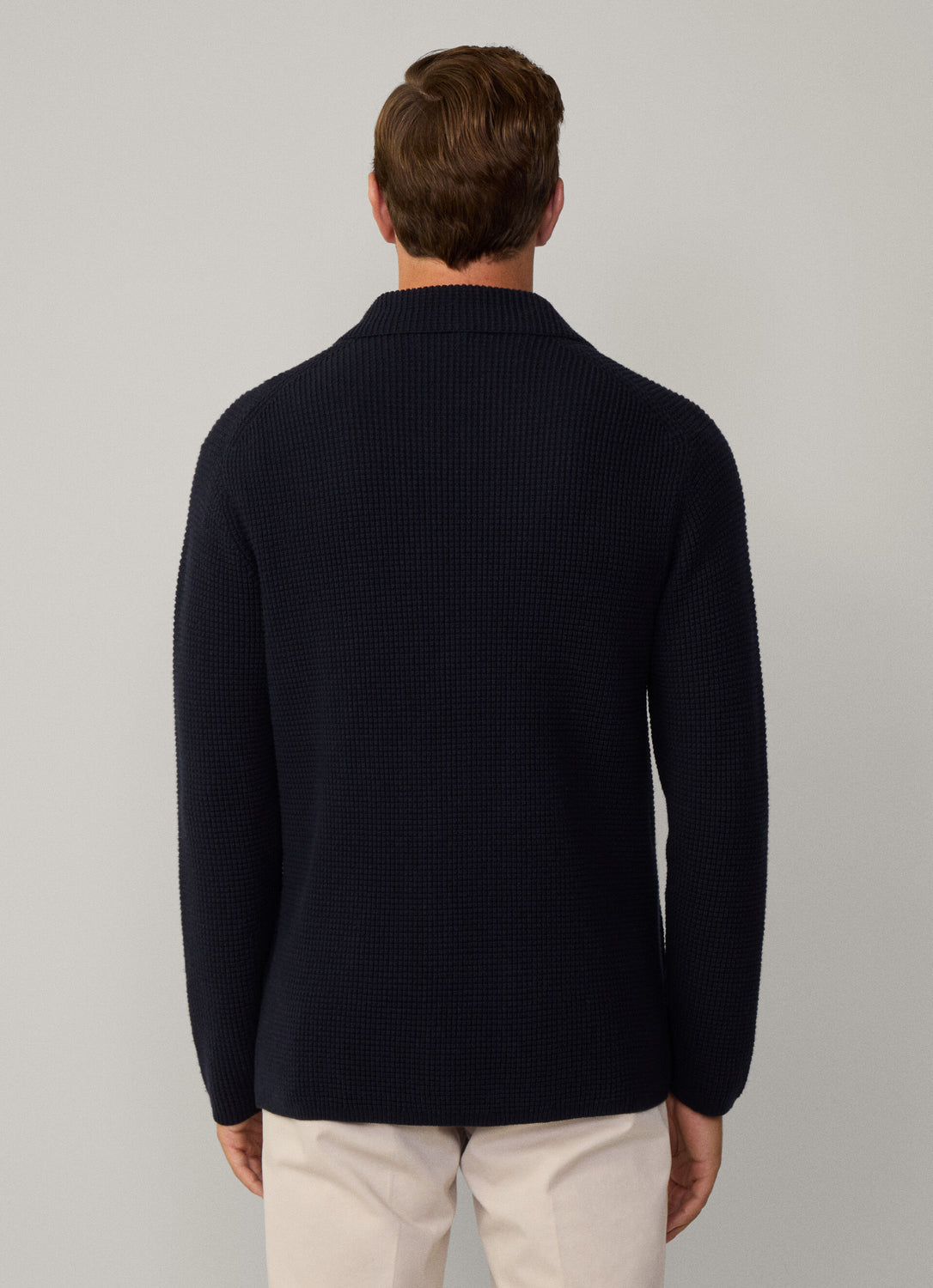 Cardigan Knit Nylon Fzip Hyb