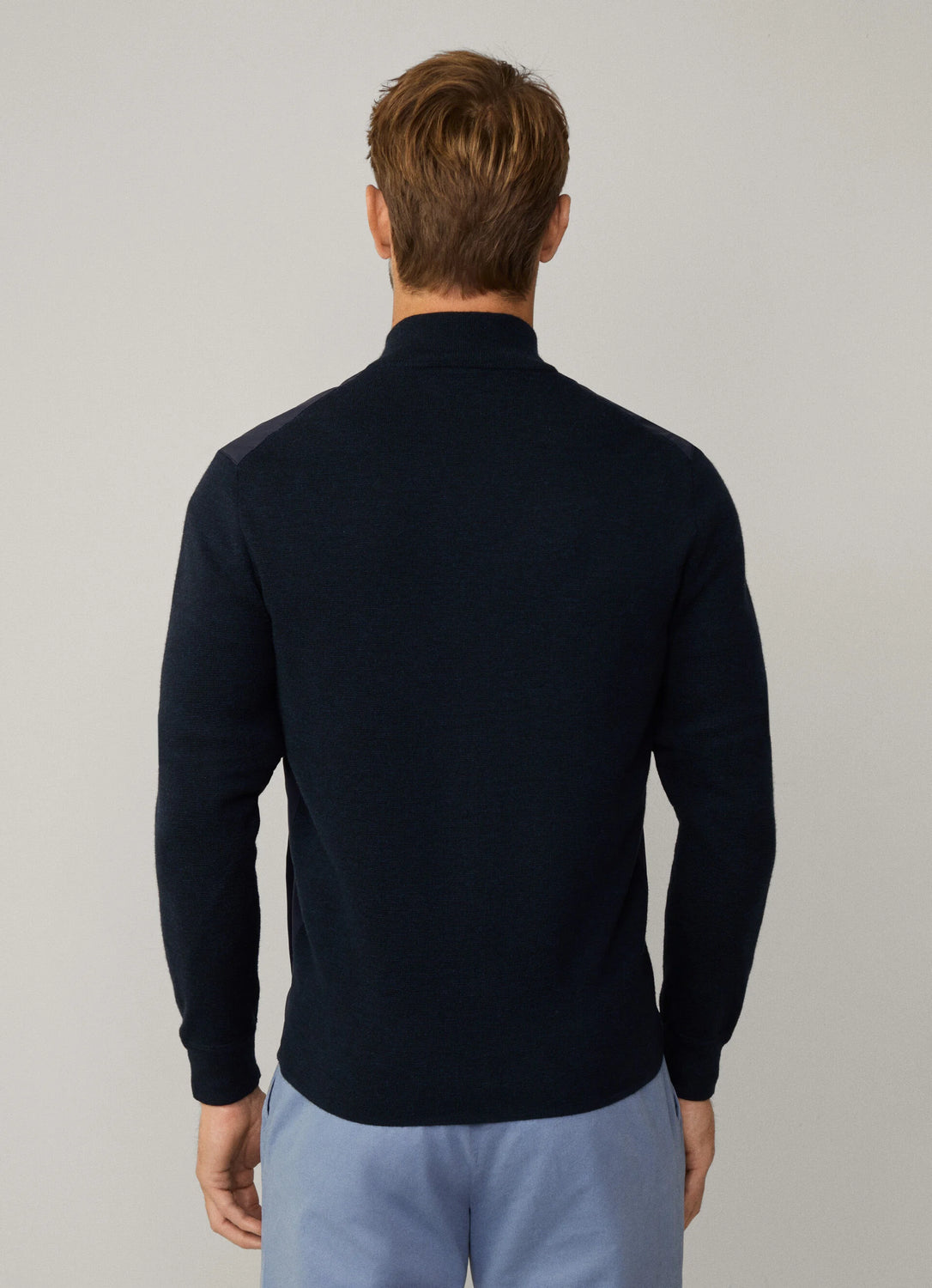 Cardigan Knit Nylon Fzip Hyb