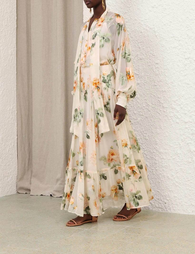 Midi Falda Carousel Burnout