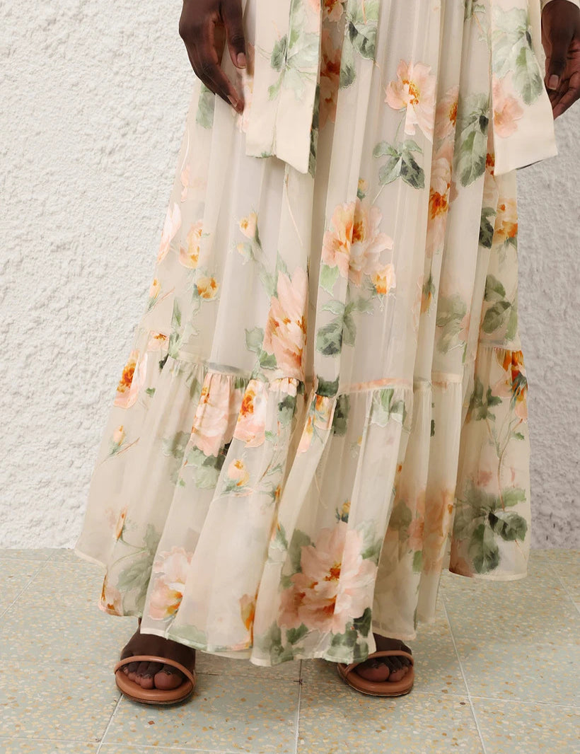 Midi Falda Carousel Burnout
