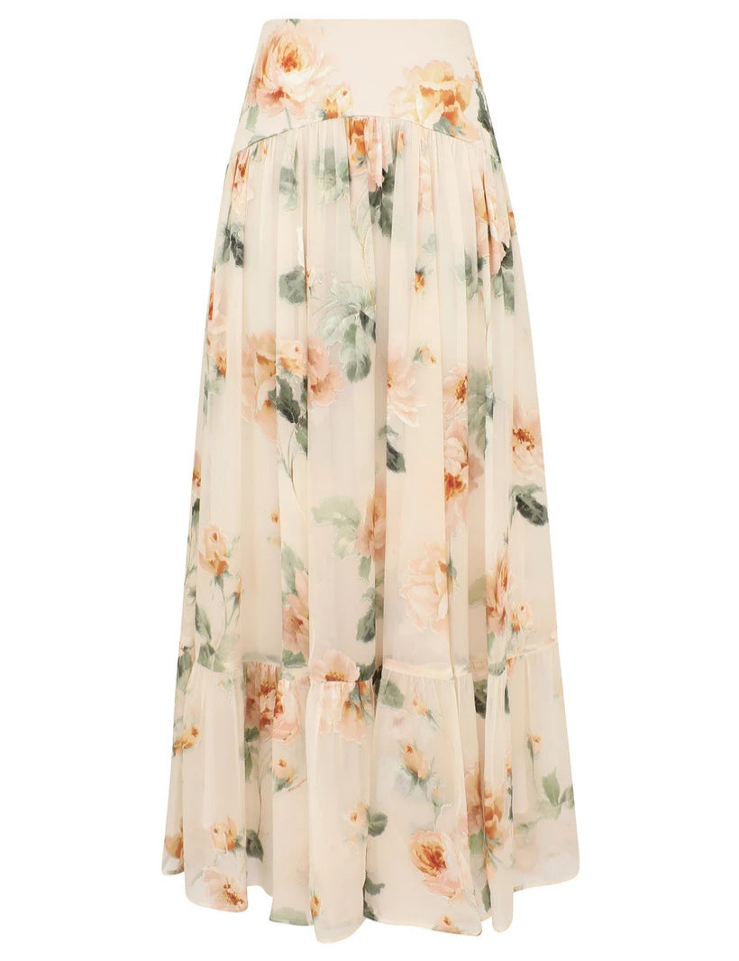 Midi Falda Carousel Burnout