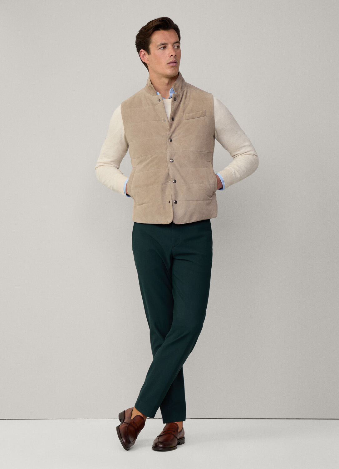 Chaleco Suede Regent Gilet