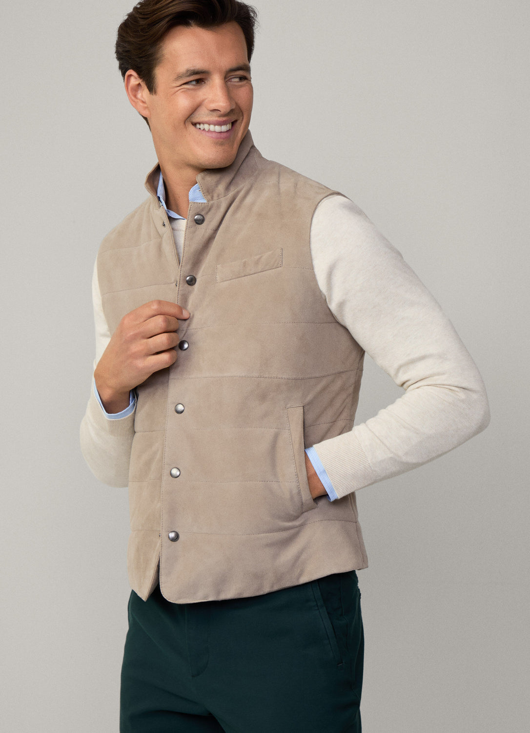 Chaleco Suede Regent Gilet