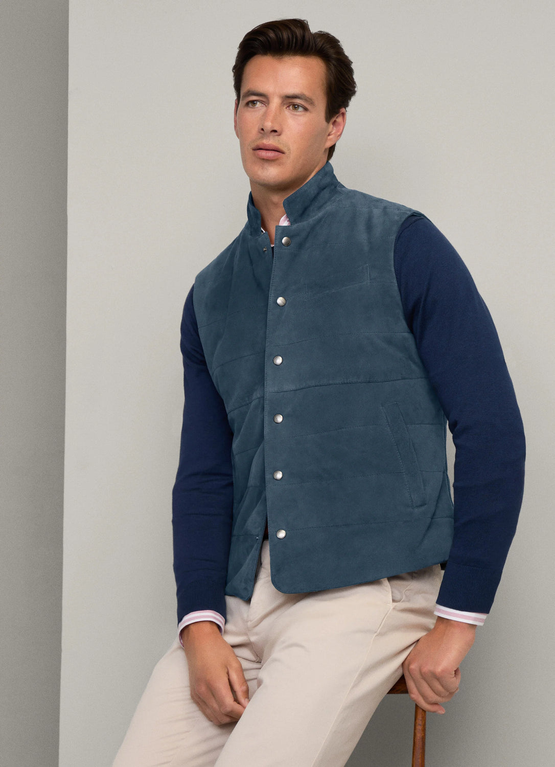 Chaleco Suede Regent Gilet