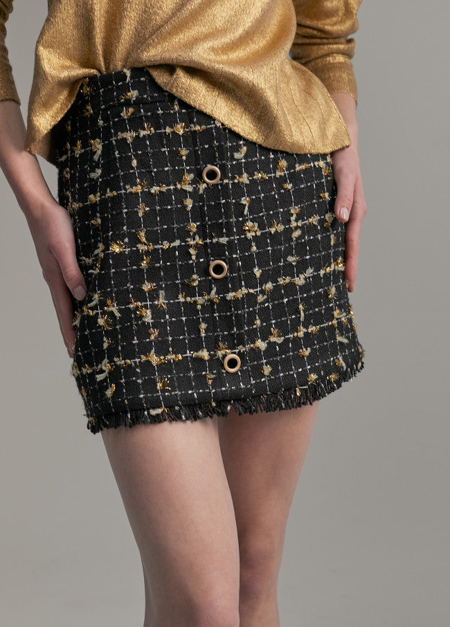 Minifalda Check