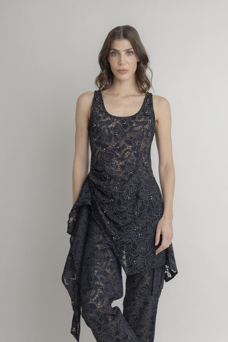 Top Lace De Encaje