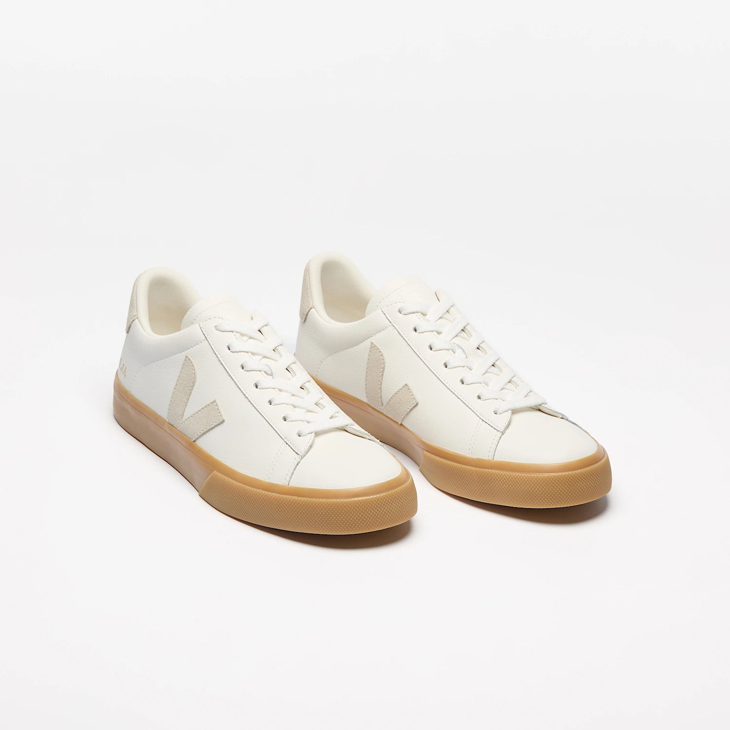 Zapatillas Veja De Hombre Campo Leather Natural