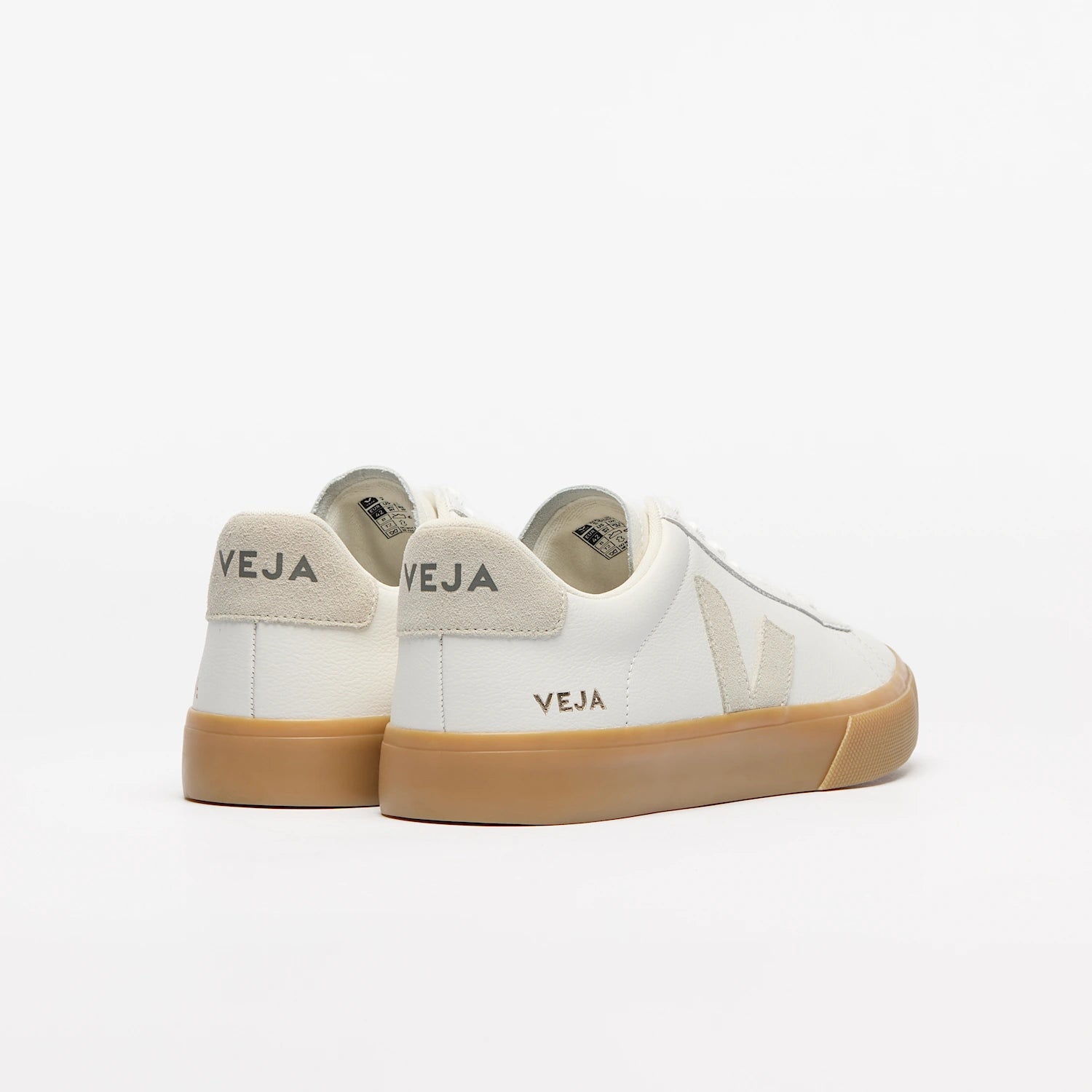 Zapatillas Veja De Hombre Campo Leather Natural