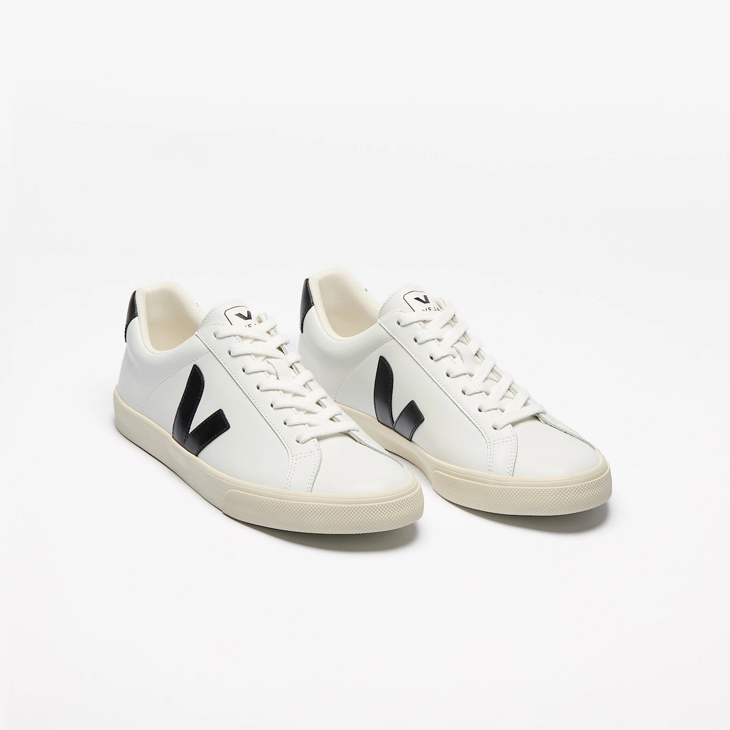 Zapatillas Veja De Hombre Esplar Leather White Black
