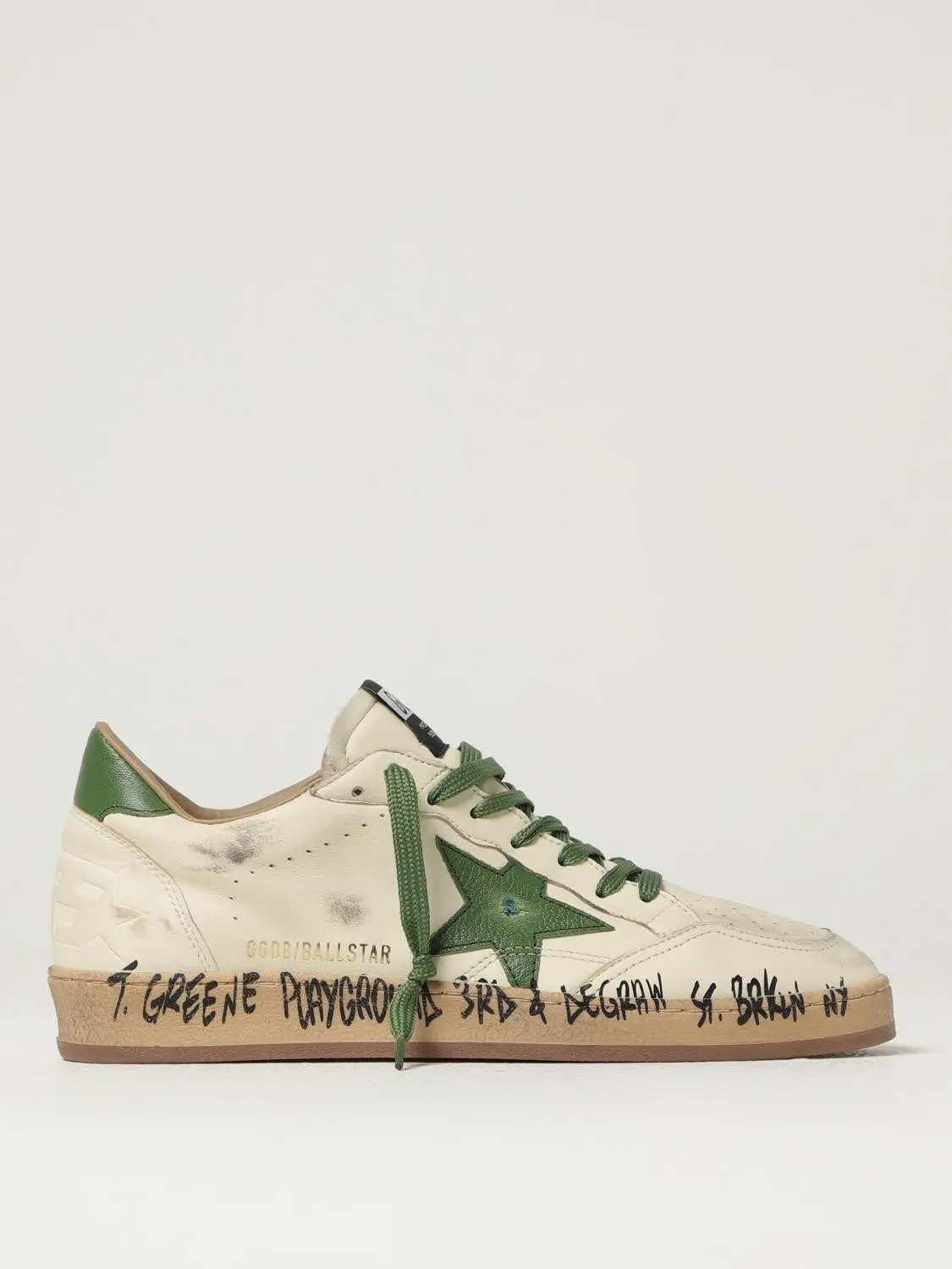 Zapatillas Golden Goose Ballstar Star And Heel Nappa Hombre
